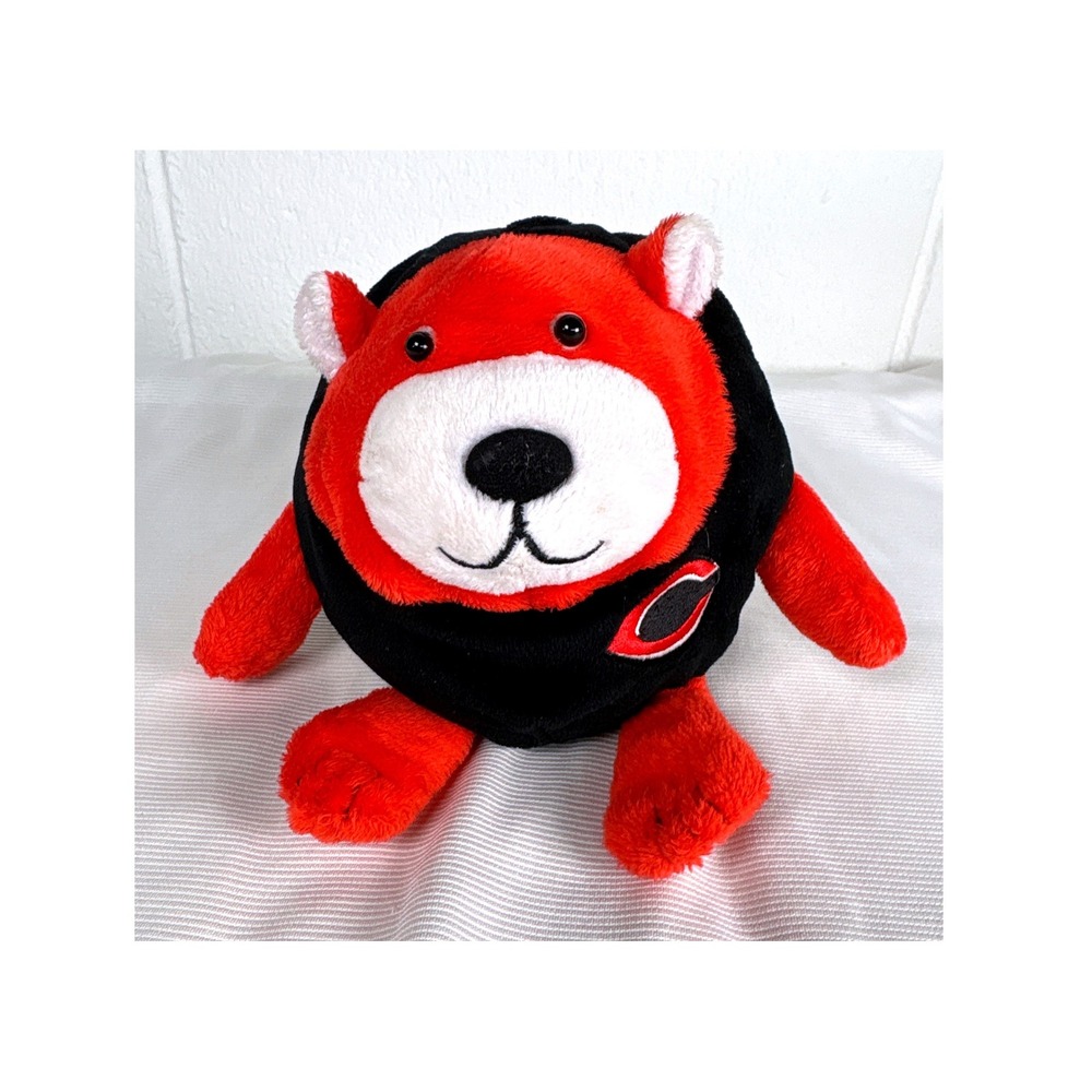 Cincinnati Reds Lubies Mascot Plush Rocket USA MLB Red Black Round Stuffed Toy